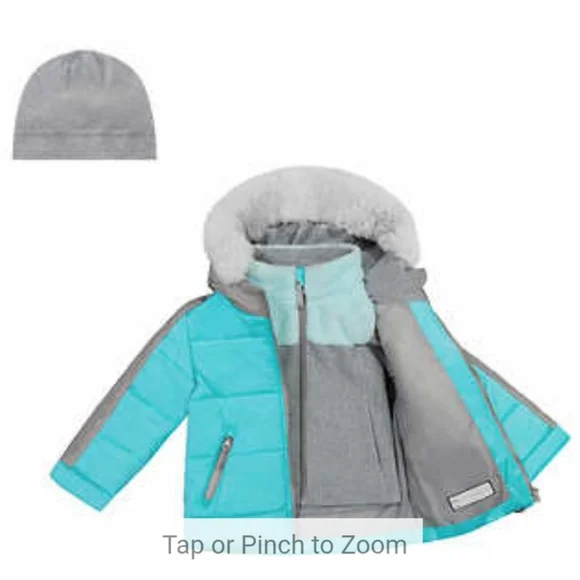 Gerry Systems Jacket Girls Blue 3 pc - Picture 2 of 4